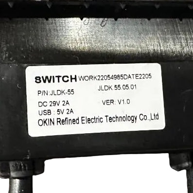 OKIN Replacement 3 Button Switch with USB - JLDK.55.05.01 - GreatFurnitureDeal