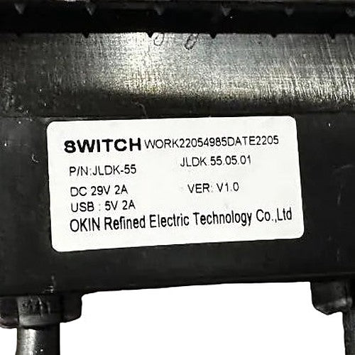 OKIN Replacement 3 Button Switch with USB - JLDK.55.05.01 - GreatFurnitureDeal