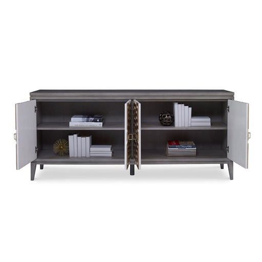 Ambella Home Collection - Labyrinth Multi-Use Cabinet in Ash Gray - 07250-630-001 - GreatFurnitureDeal