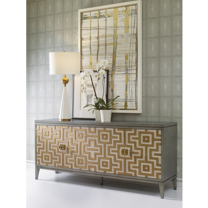 Ambella Home Collection - Labyrinth Multi-Use Cabinet in Ash Gray - 07250-630-001 - GreatFurnitureDeal