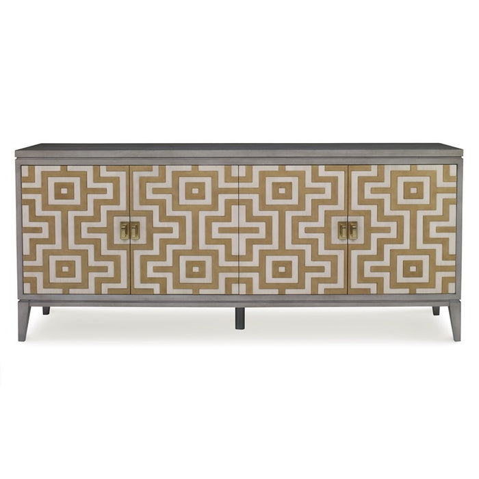 Ambella Home Collection - Labyrinth Multi-Use Cabinet in Ash Gray - 07250-630-001 - GreatFurnitureDeal