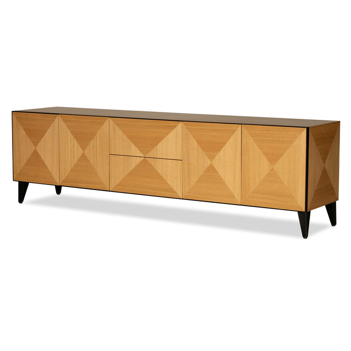Ambella Home Collection - Mitered Media Cabinet - 07270-820-011 - GreatFurnitureDeal