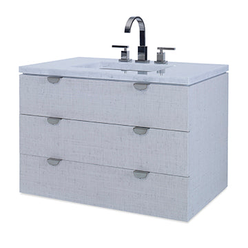 Ambella Home Collection - Adaline Wall Mount Sink Chest - 07296-110-301