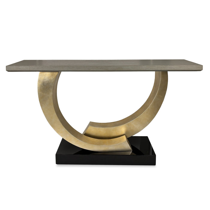 Ambella Home Collection - Halo Console Table - Silver - 07309-850-002 - GreatFurnitureDeal