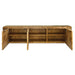 Ambella Home Collection - Naomi Wall Hanging Console - Burl - 07311-850-001 - GreatFurnitureDeal