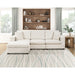 Homelegance - Serenity 4 Piece Modular Sectional with Ottoman in Beige - 8310NBE*4AC2C1AOT - GreatFurnitureDeal