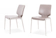 VIG Furniture - Modrest Eileen Modern Dark Grey Eco-Leather Dining Chair (Set of 2) - VGHR3637-DKGRY-DC - GreatFurnitureDeal