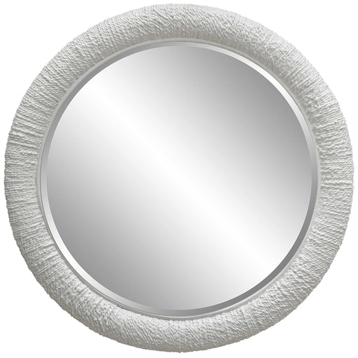 Uttermost - Mariner White Round Mirror - 08168 - GreatFurnitureDeal