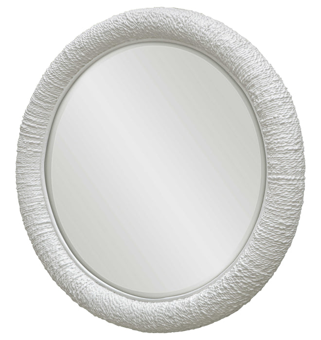 Uttermost - Mariner White Round Mirror - 08168