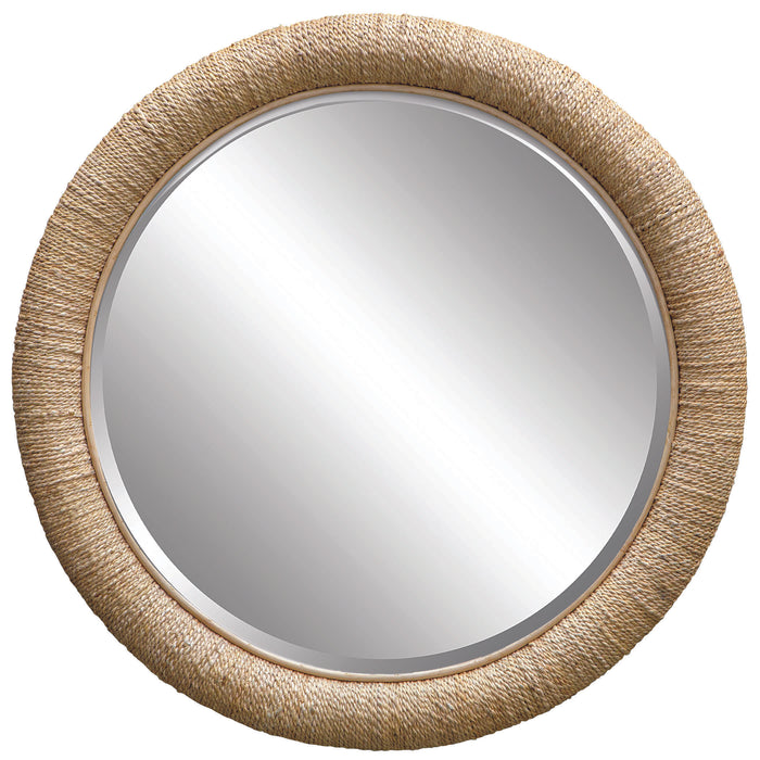 Uttermost - Mariner Natural Round Mirror - 08169 - GreatFurnitureDeal
