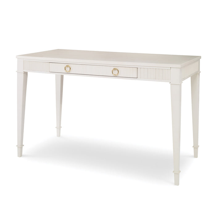 Ambella Home Collection - Reeded Writing Desk - Linen - 09170-300-007
