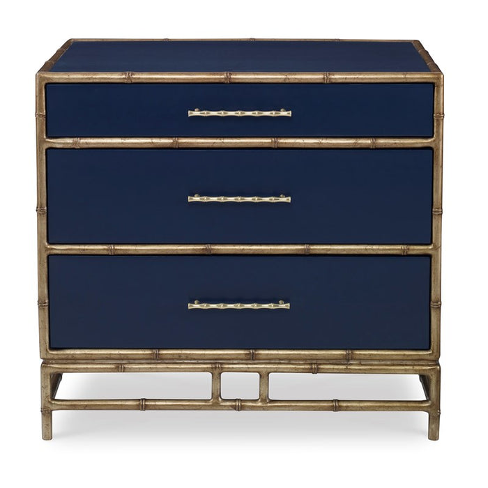 Ambella Home Collection - Chinoiserie Nightstand - Cadet - 09175-230-021 - GreatFurnitureDeal