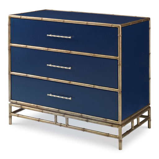 Ambella Home Collection - Chinoiserie Chest - Cadet Blue - 09175-830-021