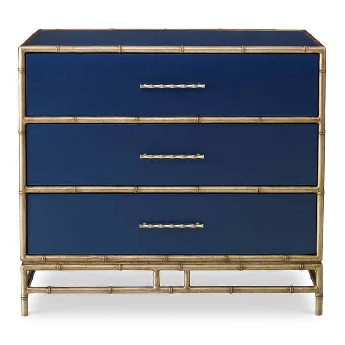 Ambella Home Collection - Chinoiserie Chest - Cadet Blue - 09175-830-021 - GreatFurnitureDeal