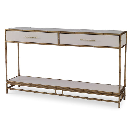 Ambella Home Collection - Chinoiserie Console Table - Linen - 09175-850-007
