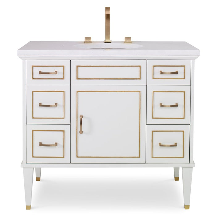 Ambella Home Collection - Toulouse Sink Chest - Glacier - 09227-110-305 - GreatFurnitureDeal