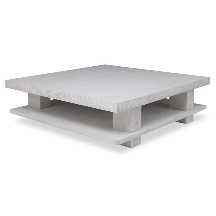 Ambella Home Collection - Braque Square Cocktail Table - Weathered - 09263-920-037 - GreatFurnitureDeal