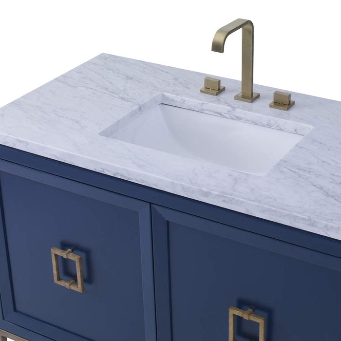 Ambella Home Collection - Admiral Sink Chest in White Porcelain - 09268-110-401