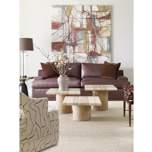 Ambella Home Collection - Petros Travertine Table Set - 09285-900-100 - GreatFurnitureDeal