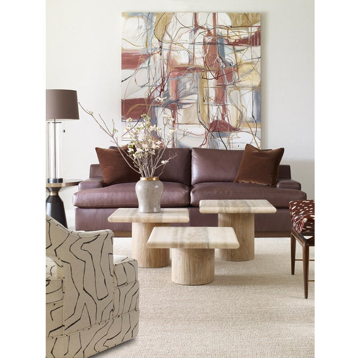 Ambella Home Collection - Petros Travertine Table Set - 09285-900-100 - GreatFurnitureDeal