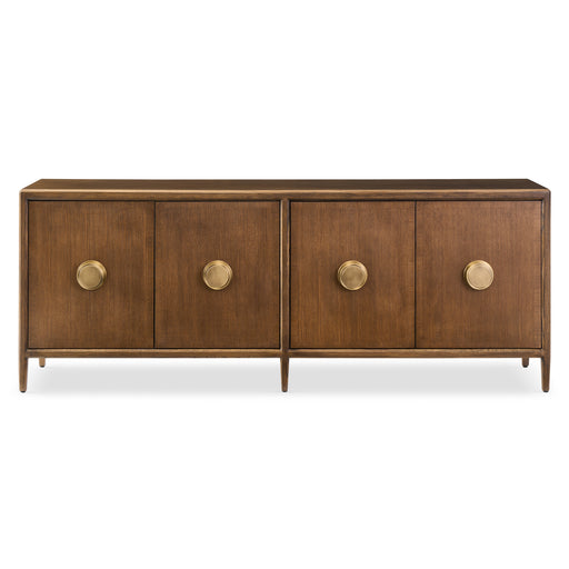 Ambella Home Collection - Mitchell Credenza in Gold Leaf - 09312-820-010 - GreatFurnitureDeal