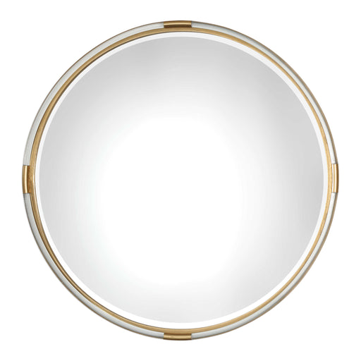 Uttermost - Mackai Round Gold Mirror- 09333 - GreatFurnitureDeal