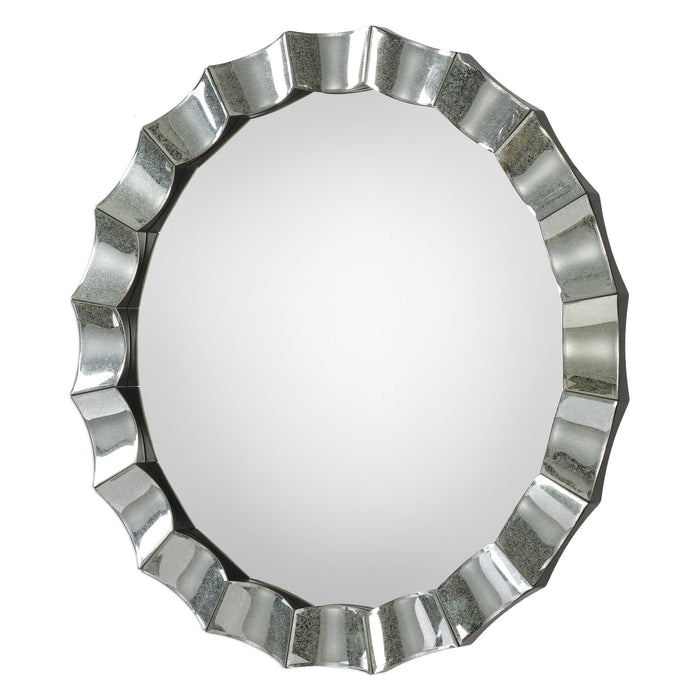 Uttermost - Sabino Scalloped Round Mirror - 09334