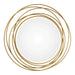 Uttermost - Whirlwind Gold Round Mirror - 09348 - GreatFurnitureDeal
