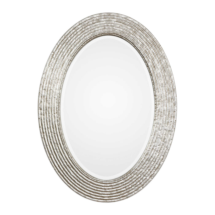 Uttermost - Conder Oval Silver Mirror - 09356 - GreatFurnitureDeal