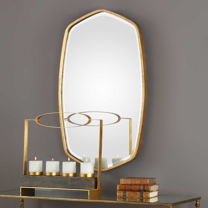 Uttermost - Duronia Antiqued Gold Mirror - 09382