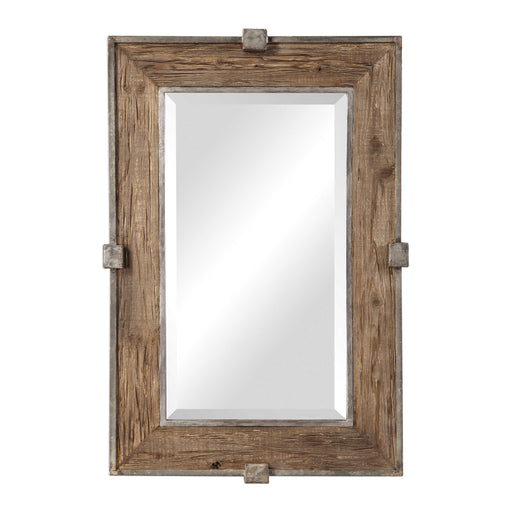 Uttermost - Siringo Weathered Wood Mirror - 09433 - GreatFurnitureDeal