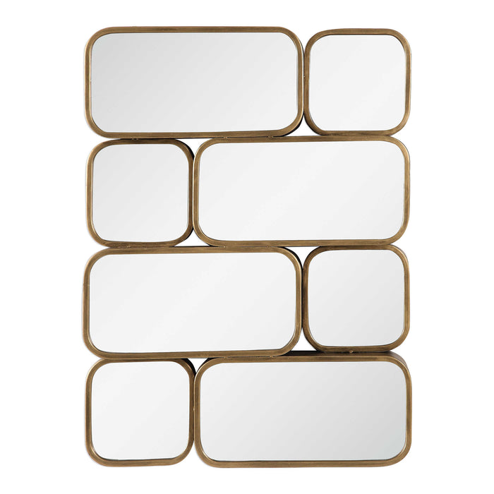 Uttermost - Canute Modern Gold Mirror - 09437 - GreatFurnitureDeal