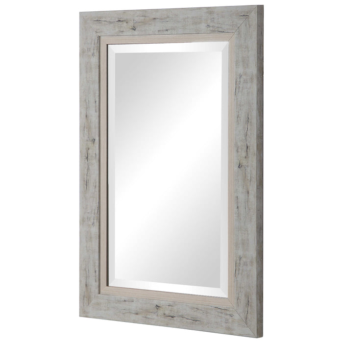 Uttermost - Branbury Rustic Light Wood Mirror - 09545 - GreatFurnitureDeal