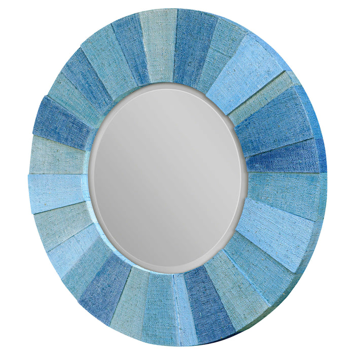 Uttermost - Isle Aqua Round Mirror - 09786 - GreatFurnitureDeal