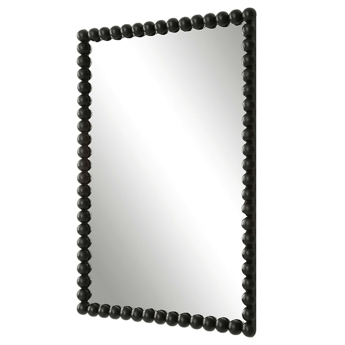 Uttermost - Serna Black Vanity Mirror - 09789 - GreatFurnitureDeal