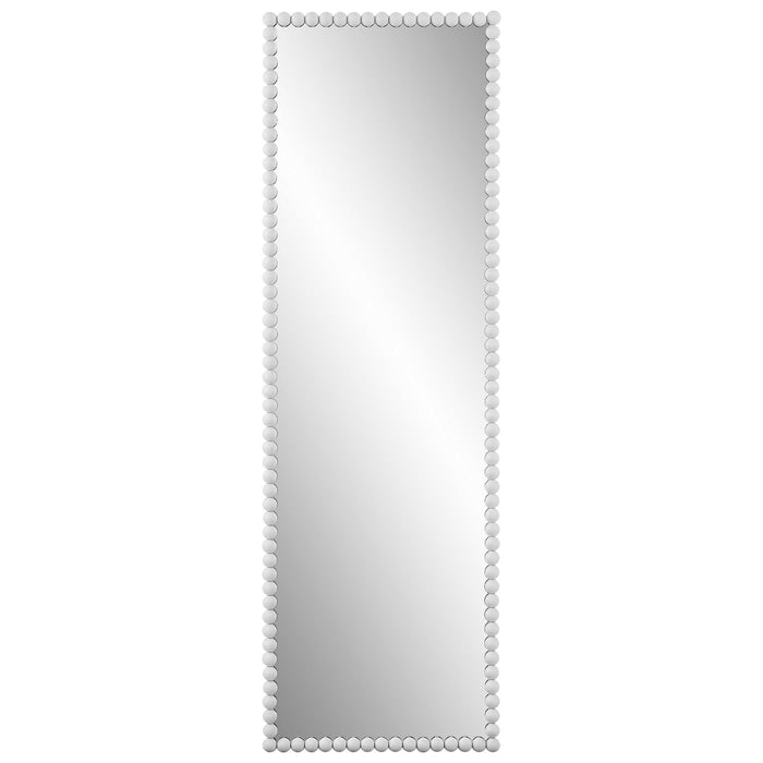 Uttermost - Serna White Tall Mirror - 09792 - GreatFurnitureDeal
