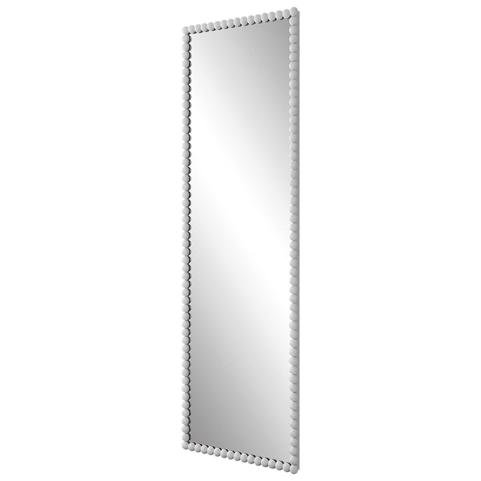 Uttermost - Serna White Tall Mirror - 09792 - GreatFurnitureDeal