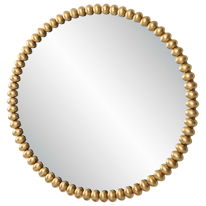 Uttermost - Byzantine Round Gold Mirror - 09793 - GreatFurnitureDeal