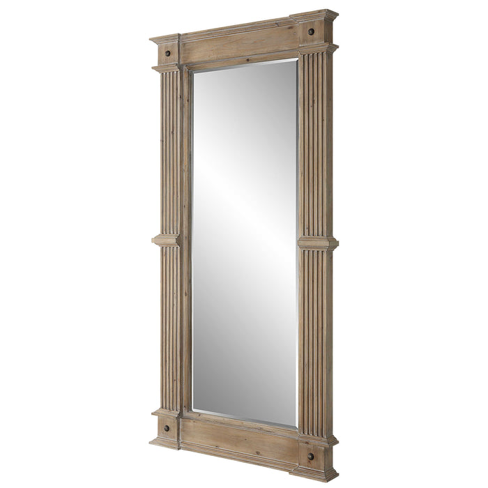 Uttermost - McAllister Natural Wood Oversized Mirror - 09799 - GreatFurnitureDeal