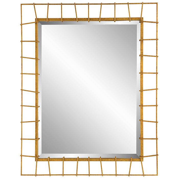 Uttermost - Townsend Antiqued Gold Mirror - 09805 - GreatFurnitureDeal
