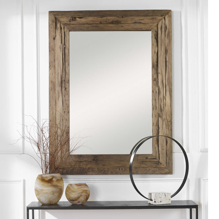 Uttermost - Rennick Rustic Wood Mirror - 09816 - GreatFurnitureDeal
