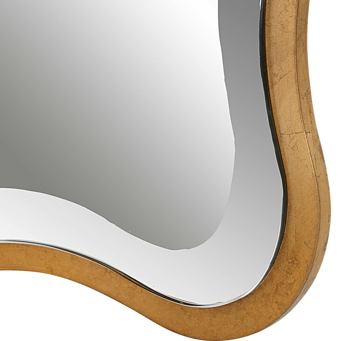 Uttermost - Aneta Gold Scalloped Mirror - 09827 - GreatFurnitureDeal