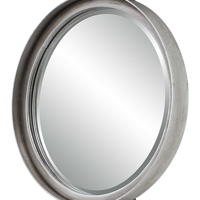 Uttermost - Canillo Round Mirror in Gold - 09842 - GreatFurnitureDeal