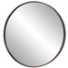 Uttermost - Eden Mahogany Round Mirror - 09869 - GreatFurnitureDeal