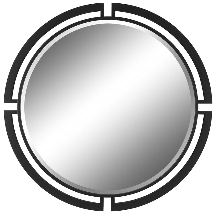 Uttermost - Quadrant Modern Round Mirrorr - 09878