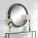 Uttermost - Quadrant Modern Round Mirrorr - 09878 - GreatFurnitureDeal