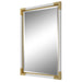 Uttermost - Malik White & Gold Mirror - 09879 - GreatFurnitureDeal