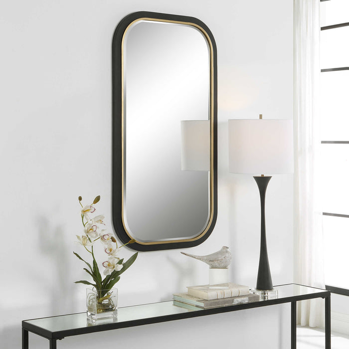 Uttermost - Nevaeh Curved Rectangle Mirror - 09880 - GreatFurnitureDeal