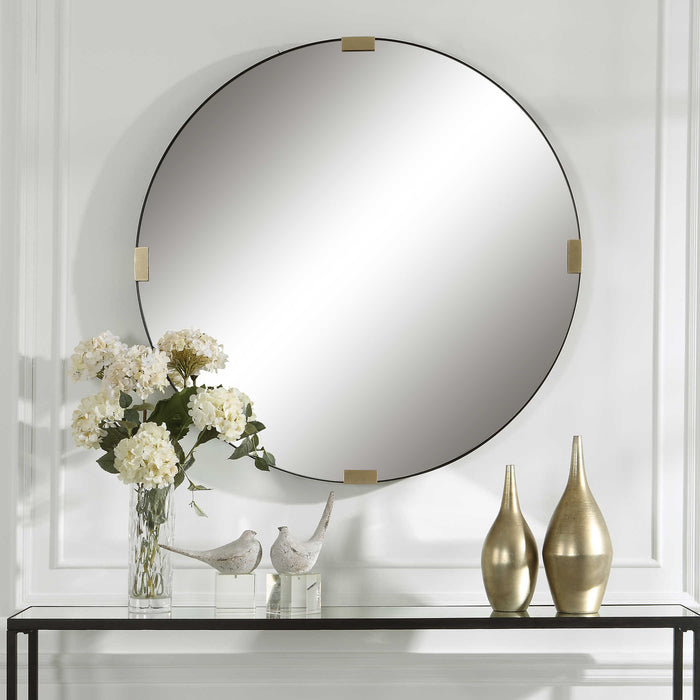 Uttermost - Clip Modern Round Mirror - 09882