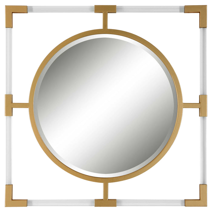 Uttermost - Balkan Small Gold Mirror - 09884 - GreatFurnitureDeal